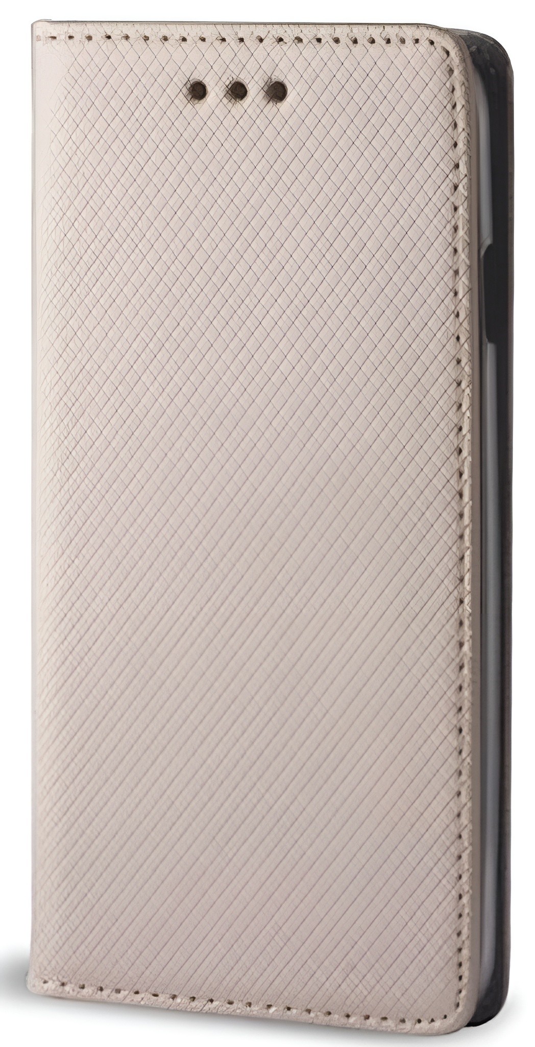 Tel1 Huawei Y6 2019 Smart Magnet Θήκη Βιβλίο - Gold