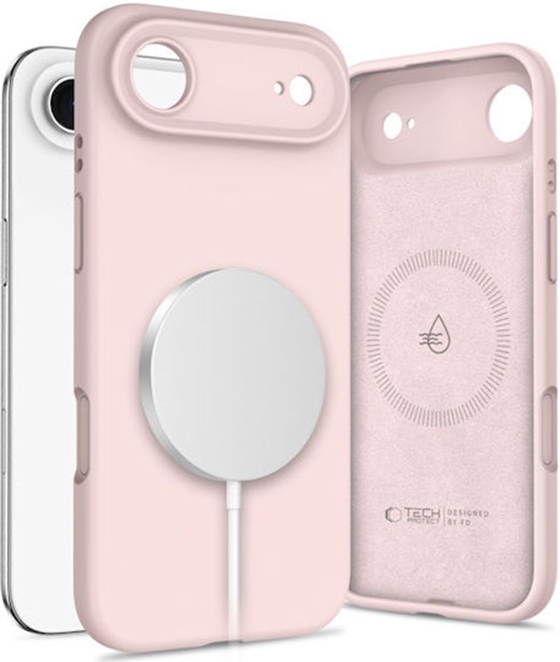 Tech - Protect iPhone 17 Air MagSafe Θήκη Σιλικόνης - Pink