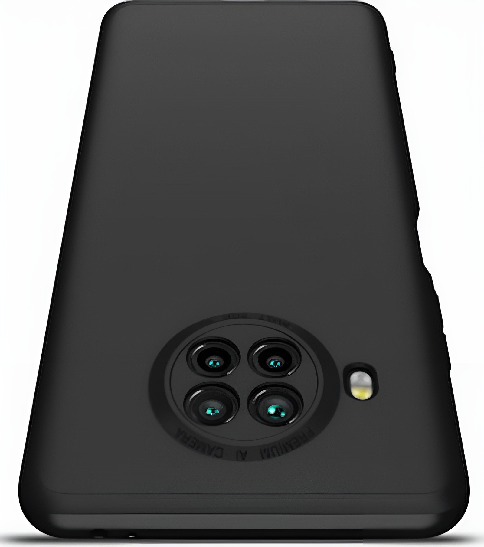 GKK Xiaomi Mi 10T Lite Soft Silicone Θήκη Σιλικόνης - Black