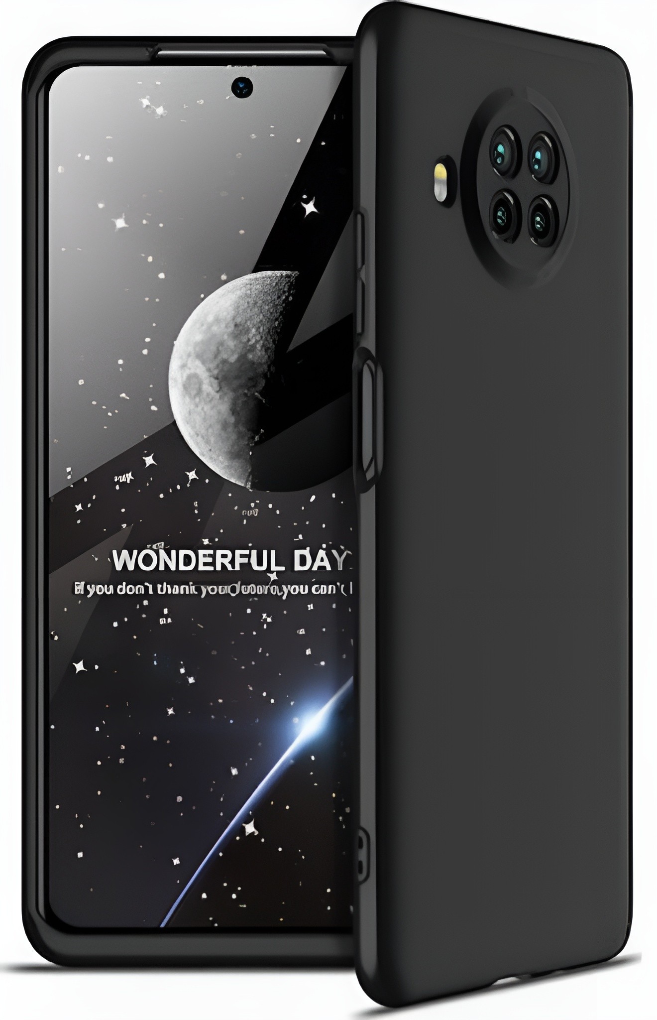 GKK Xiaomi Mi 10T Lite Soft Silicone Θήκη Σιλικόνης - Black