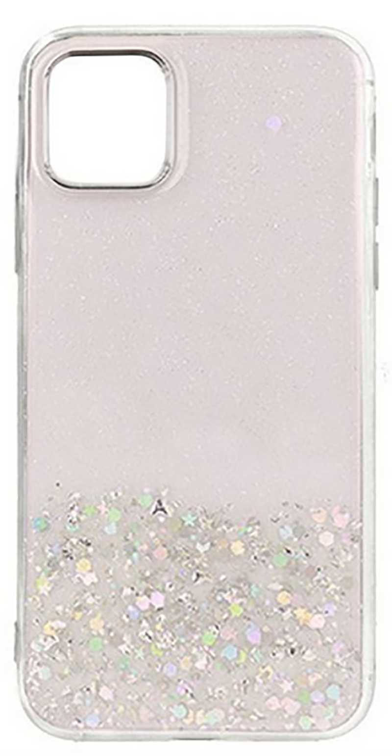 Forcell iPhone 11 Pro Brilliant Clear Θήκη Σιλικόνης - Light Pink