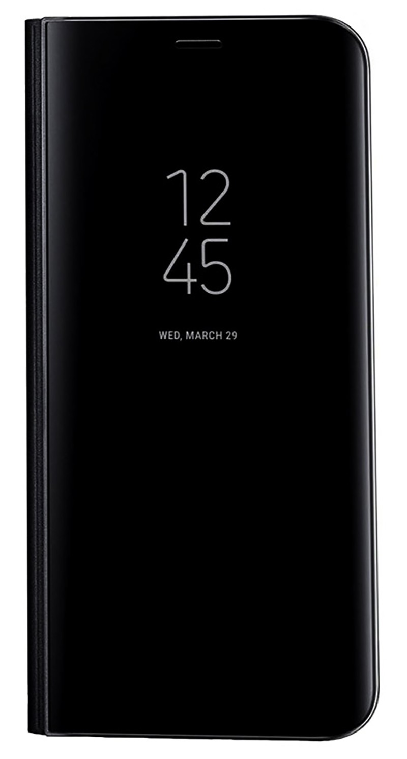 Tel1 iPhone 11 Pro Clear View Stand Θήκη Βιβλίο - Black