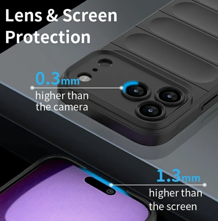 Techsuit iPhone 17 Pro Max Magic Shield Θήκη Σιλικόνης - Purple