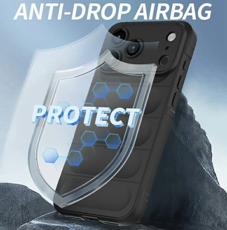 Techsuit iPhone 17 Pro Max Magic Shield Θήκη Σιλικόνης - Blue