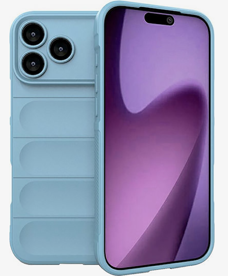Techsuit iPhone 17 Pro Max Magic Shield Θήκη Σιλικόνης - Blue