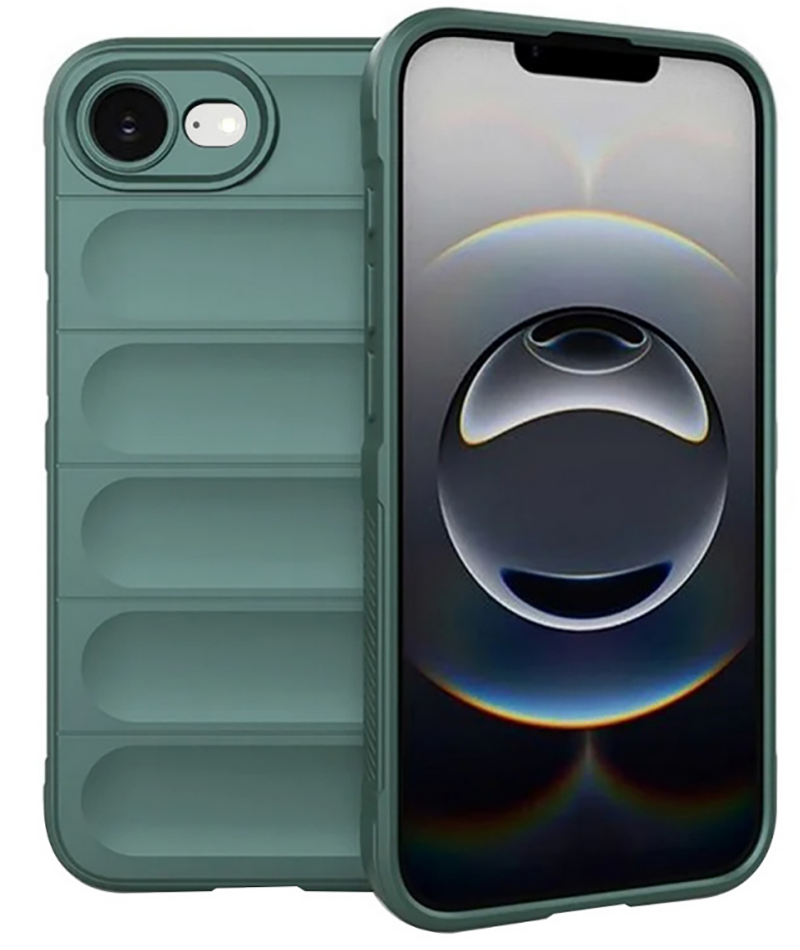 Techsuit iPhone 16e Magic Shield Θήκη Σιλικόνης - Green