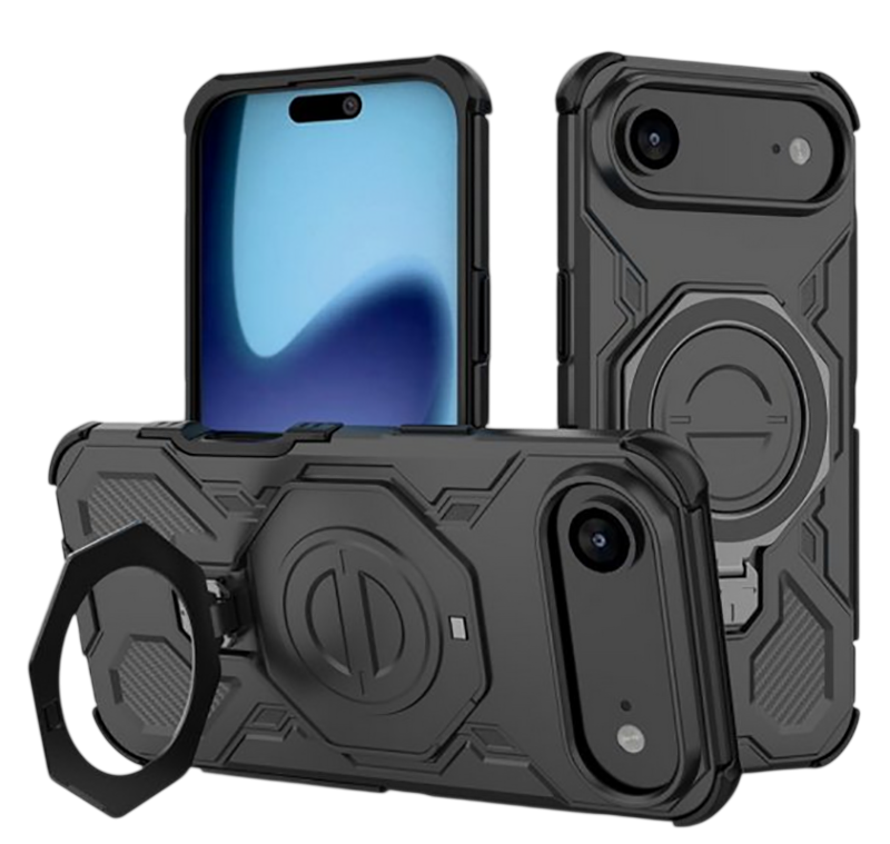 Techsuit iPhone 17 Air Carbon Shield Pro Θήκη Σκληρή - Black