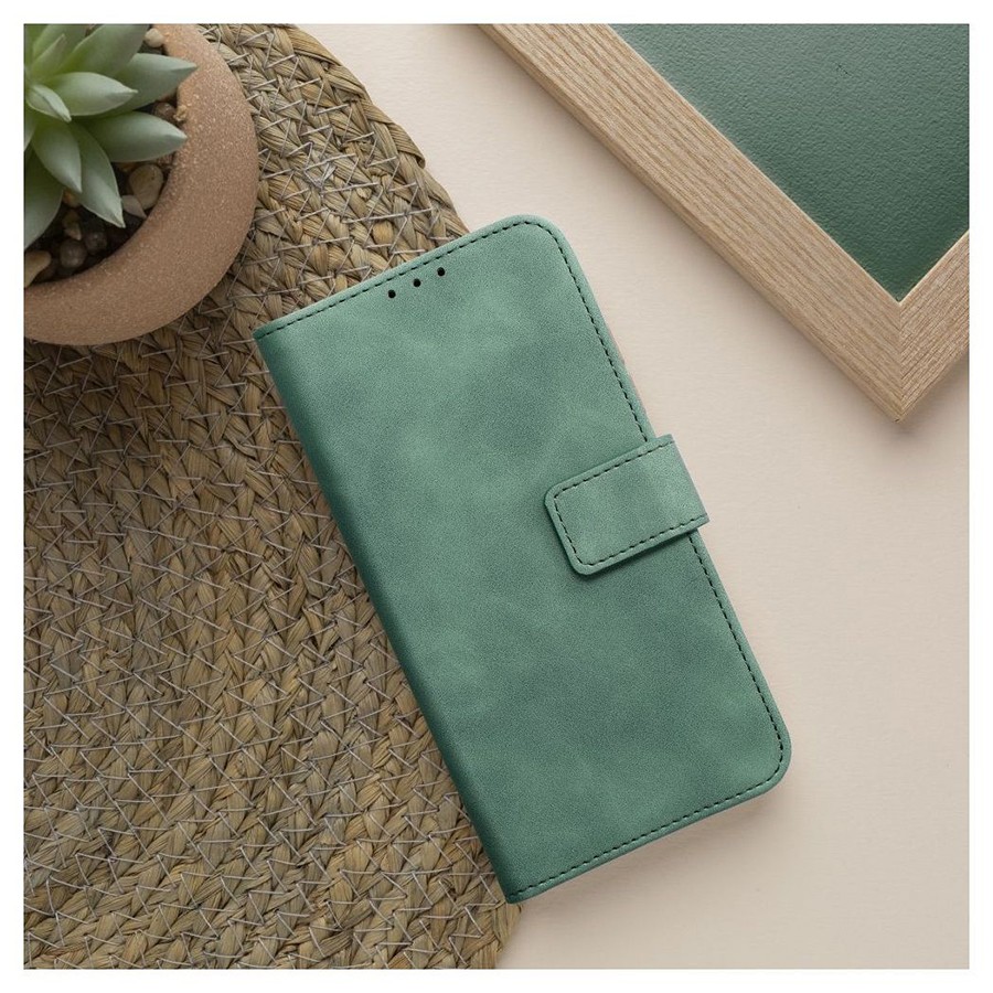 Tel1 Xiaomi Redmi 14C / Poco C75 Tender Θήκη Βιβλίο - Green