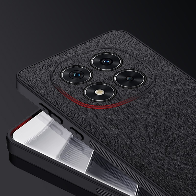 Forcell Xiaomi Redmi Note 14 Pro 5G Tree Bark Shockproof Θήκη Σιλικόνης - Black