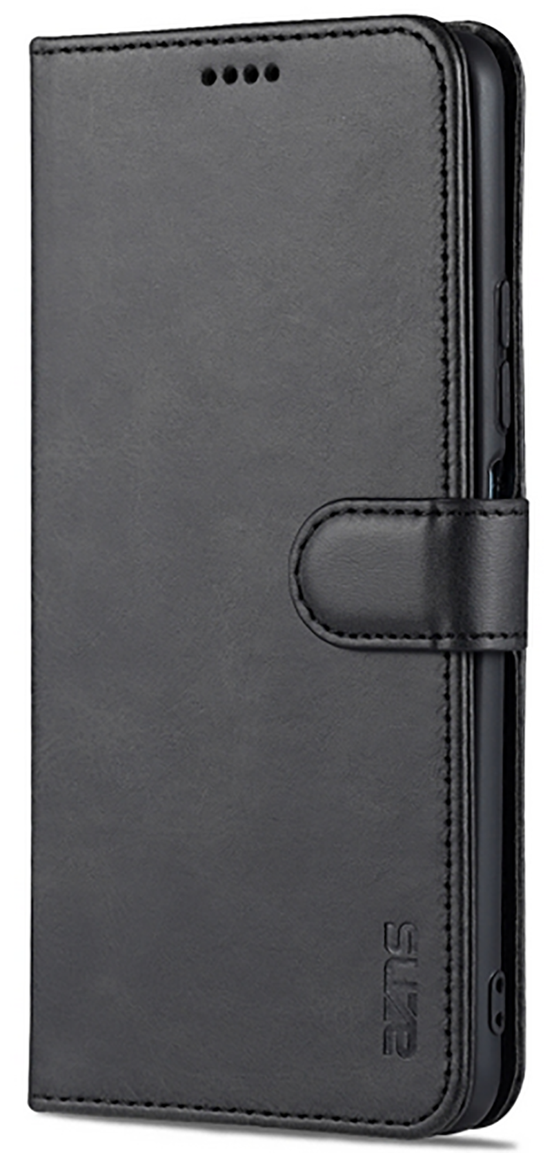 AZNS Xiaomi Mi 11 Lite 4G / Mi 11 Lite 5G Skin Feel Calf Flip Θήκη Βιβλίο - Black