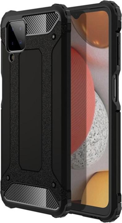Techsuit Samsung Galaxy A12 / M12 Hybrid Armor Θήκη Σκληρή - Black