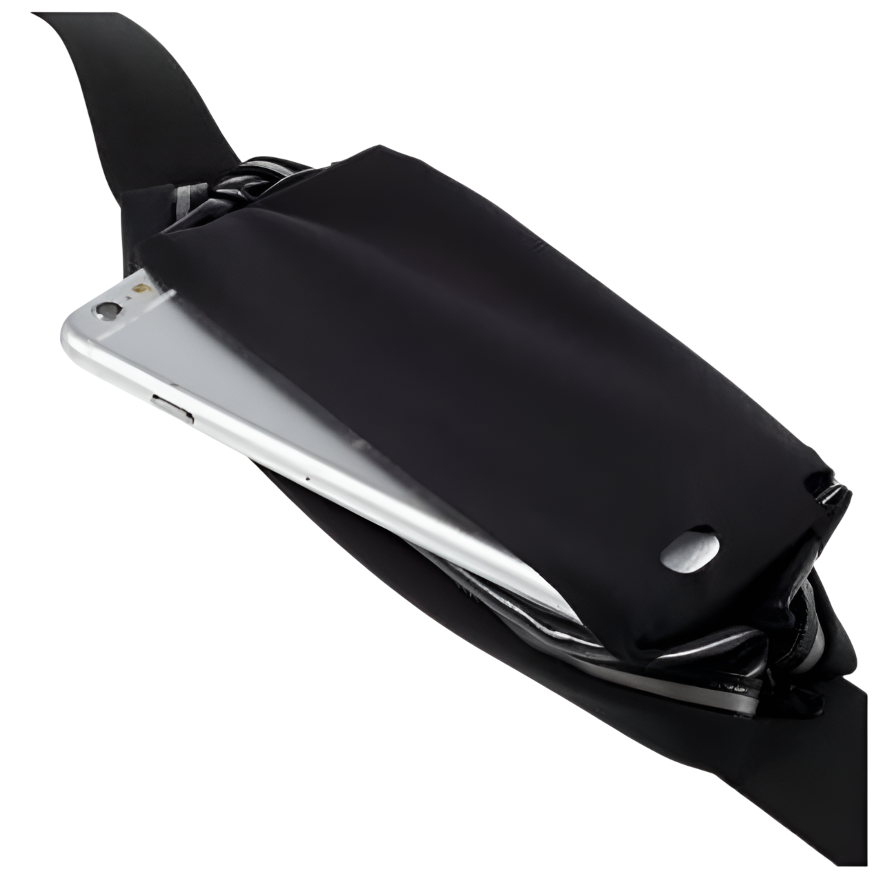 Αδιάβροχη Θήκη Μέσης Universal έως 5.5" Waterproof Διαφανές - Μαύρο