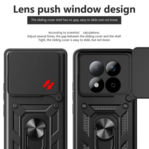 Techsuit Xiaomi Redmi Note 15 Pro 5G Camshield Series Θήκη Σκληρή - Blue