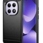 Techsuit Xiaomi Redmi Note 15 4G / 5G / Poco M8 5G Carbon Θήκη Σιλικόνης - Black