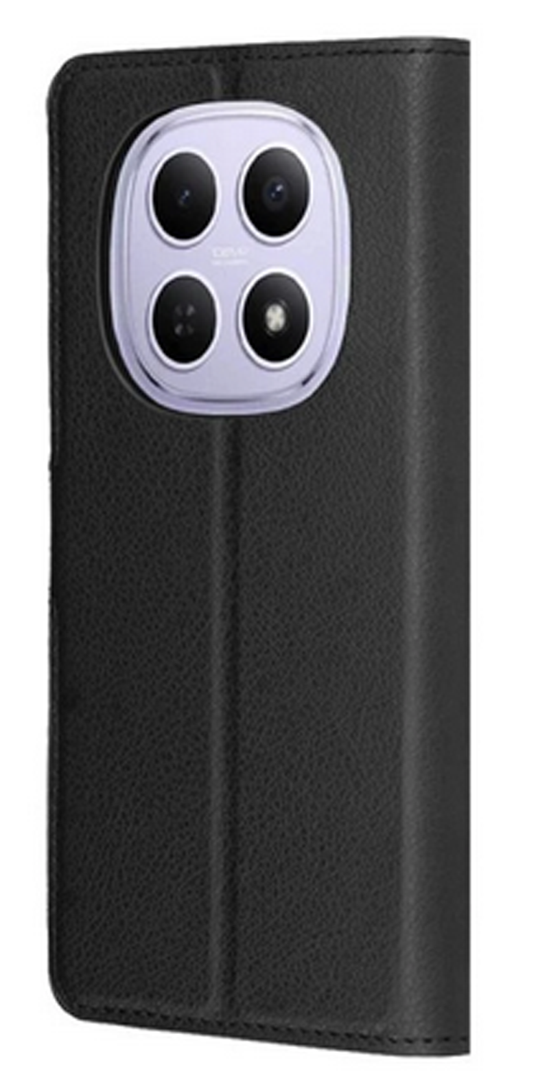 Techsuit Xiaomi Redmi Note 15 4G / 5G / Poco M8 Leather Folio Θήκη Βιβλίo - Black