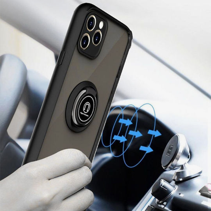 Techsuit Xiaomi Redmi Note 15 4G / 5G Glinth Θήκη Σκληρή - Black