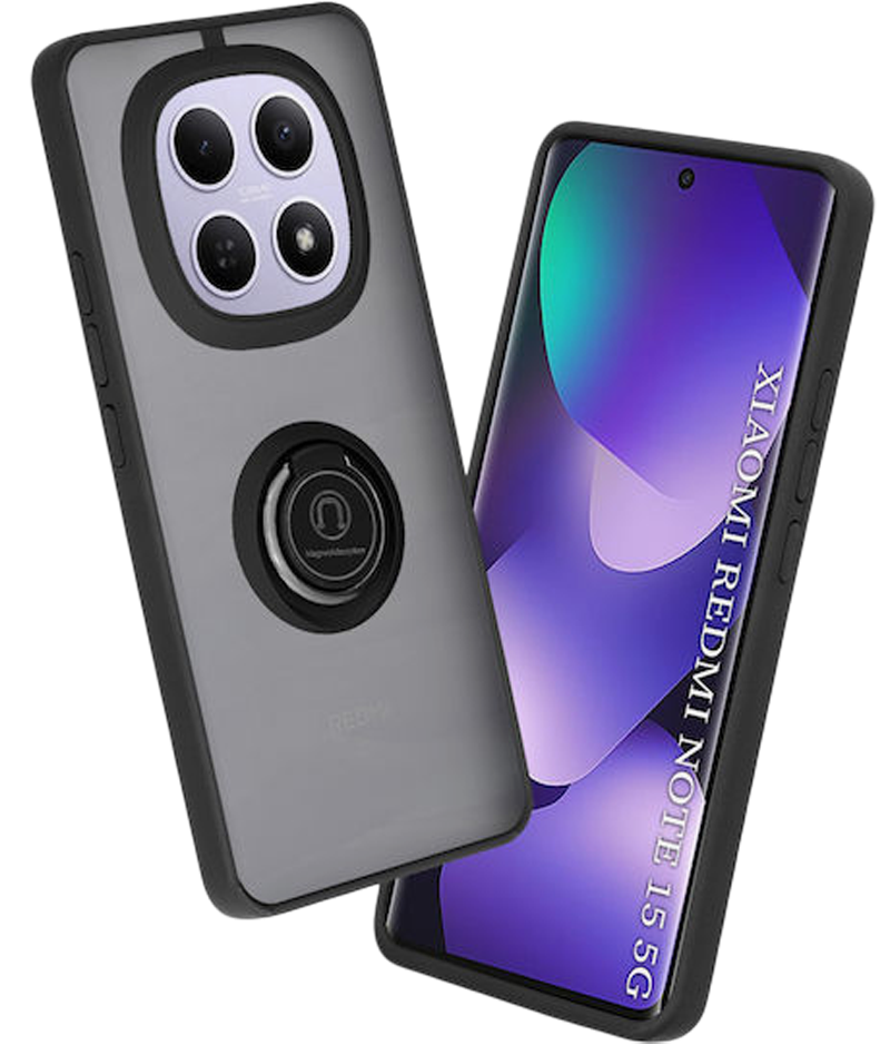 Techsuit Xiaomi Redmi Note 15 4G / 5G Glinth Θήκη Σκληρή - Black
