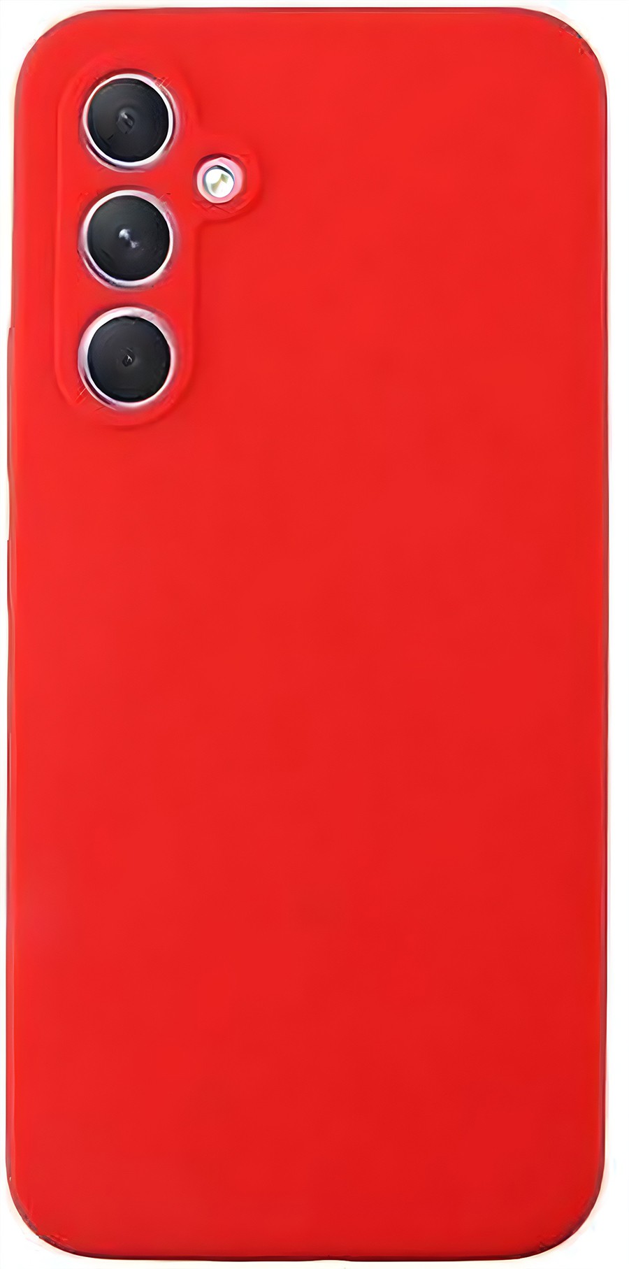 Forcell Samsung Galaxy A55 5G Θήκη Σιλικόνης - Red