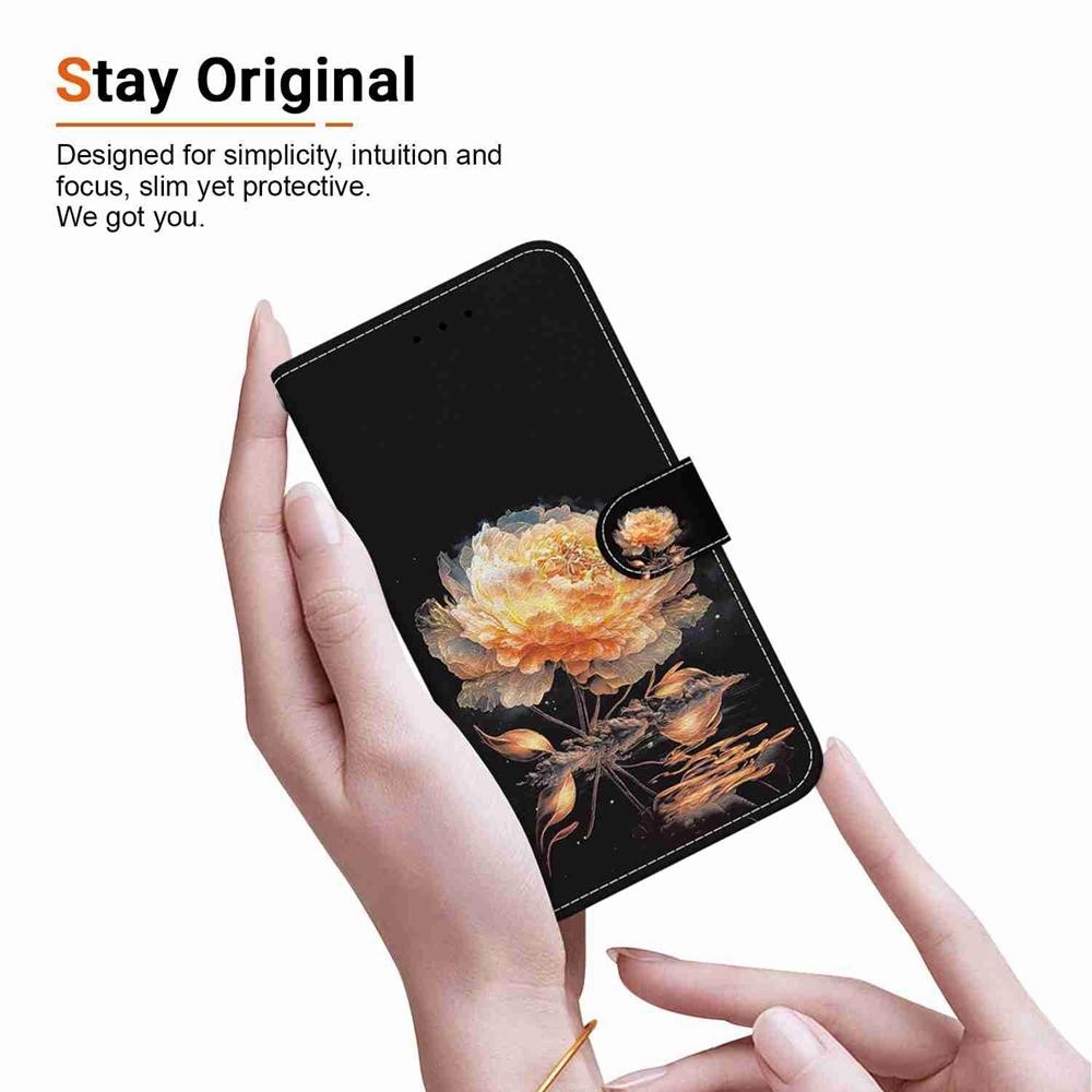 Xiaomi Redmi Note 15 Pro 5G Crystal Texture Colored Leather Drawing-Θήκη Βιβλίο