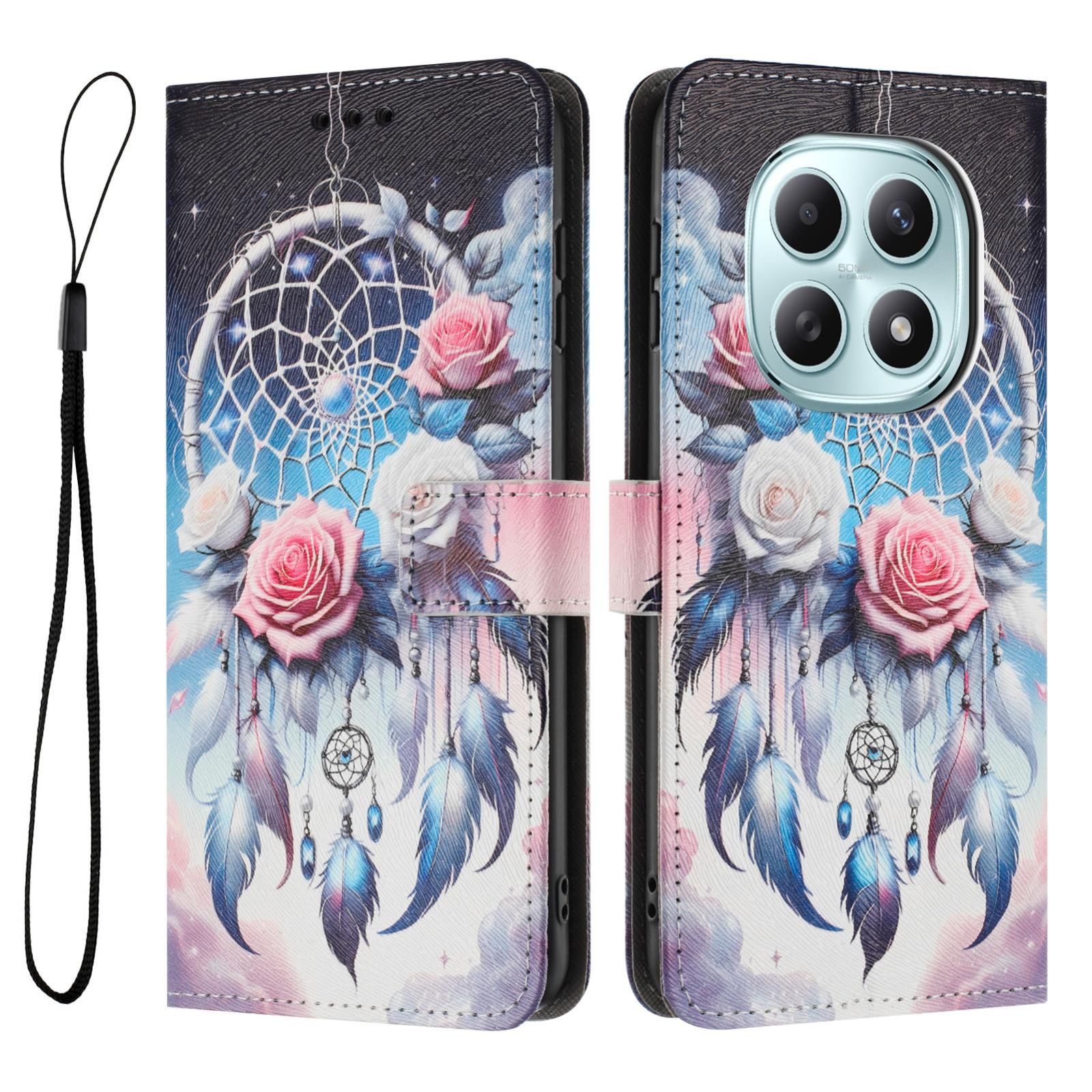 Xiaomi Redmi Note 15 5G / 4G Color Pattern Leather Drawing-Θήκη Βιβλίο