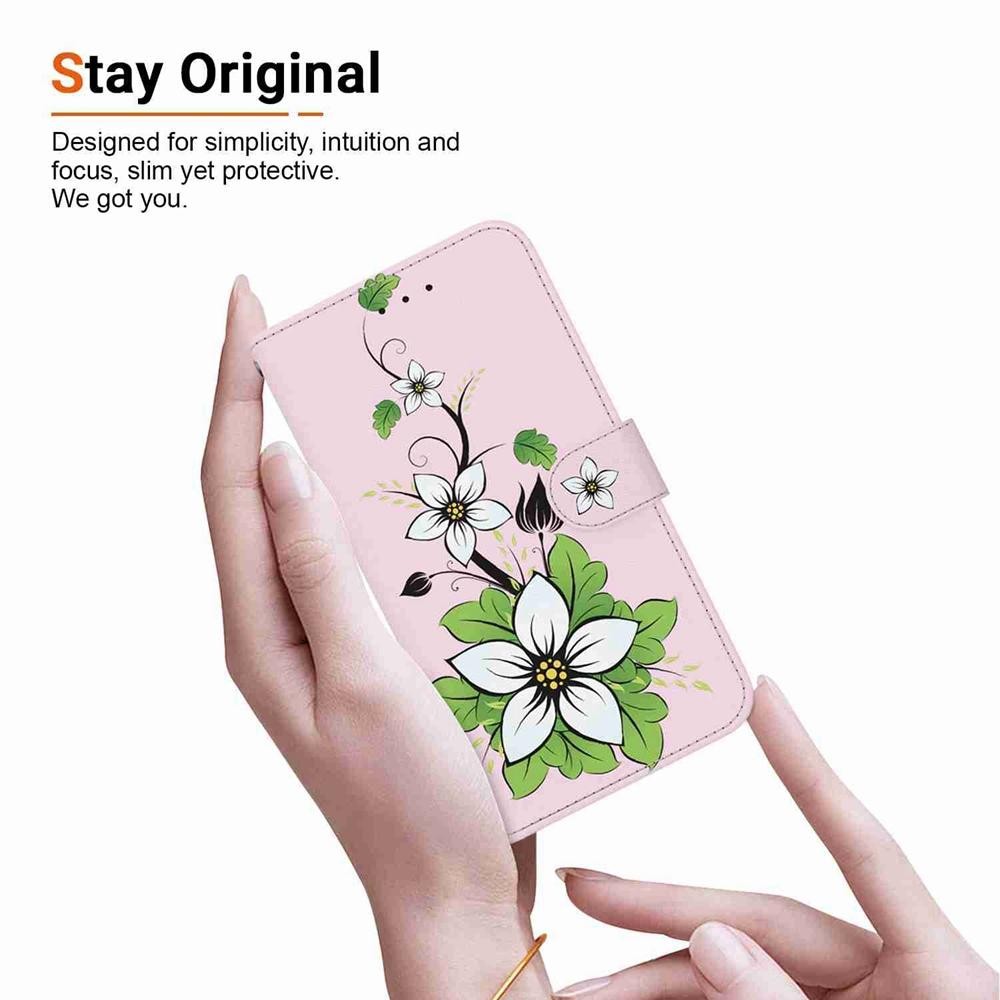 Xiaomi Redmi Note 15 4G / 5G / Poco M8 5G Crystal Texture Colored Leather Drawing-Θήκη Βιβλίο