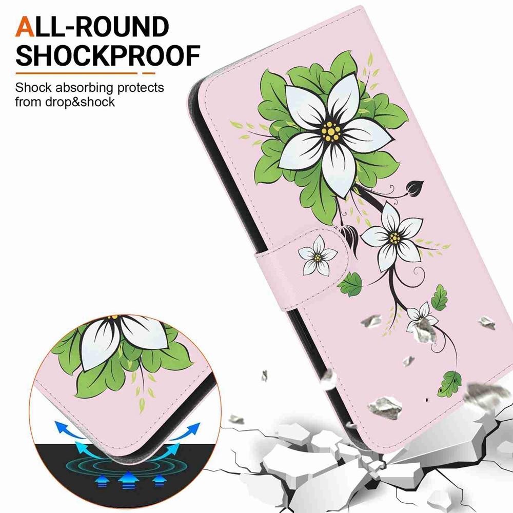 Xiaomi Redmi Note 15 4G / 5G / Poco M8 5G Crystal Texture Colored Leather Drawing-Θήκη Βιβλίο