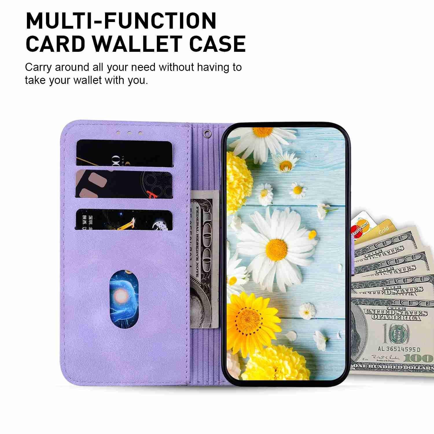 Xiaomi Redmi Note 15 4G / 5G /Poco M8 5G Lily Embossed Leather Purple-Θήκη Βιβλίο