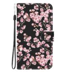 Xiaomi Redmi Note 15 4G / 5G / Poco M8 5G Crystal Texture Colored Leather Plum Bossom Drawing-Θήκη Βιβλίο