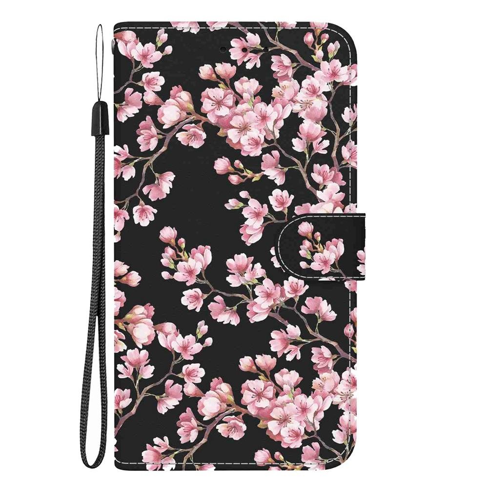 Xiaomi Redmi Note 15 4G / 5G / Poco M8 5G Crystal Texture Colored Leather Plum Bossom Drawing-Θήκη Βιβλίο