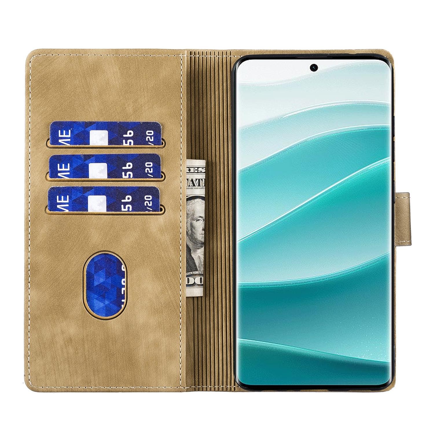 Xiaomi Redmi Note 15 4G / 5G Pen Heart Cat Embossed Leather Apricot-Θήκη Βιβλίο