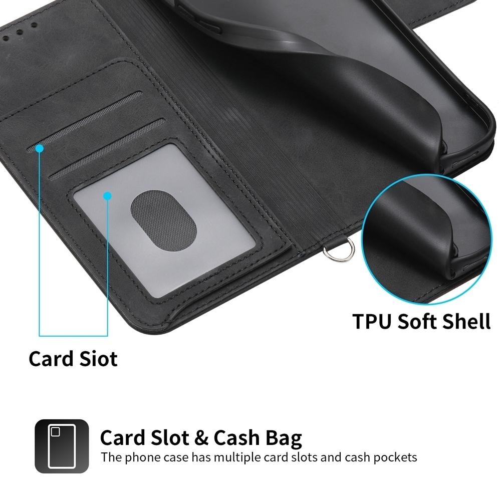 Xiaomi Redmi Note 15 Pro 4G Skin Feel Flowers Embossed Wallet Leather Black-Θήκη Βιβλίο
