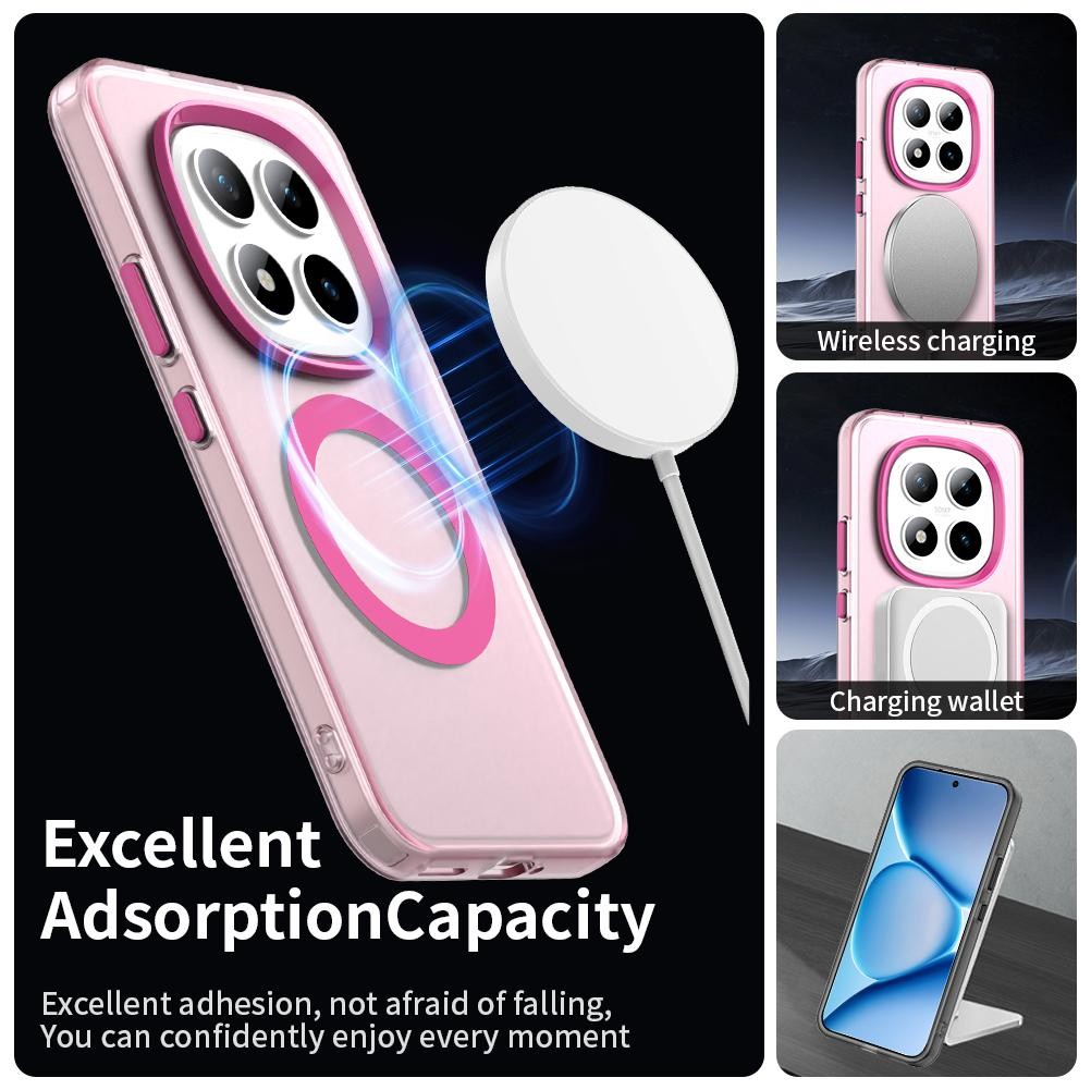 Xiaomi Redmi Note 15 Pro+ 5G Candy Hybrid Pink-Θήκη Σιλικόνης