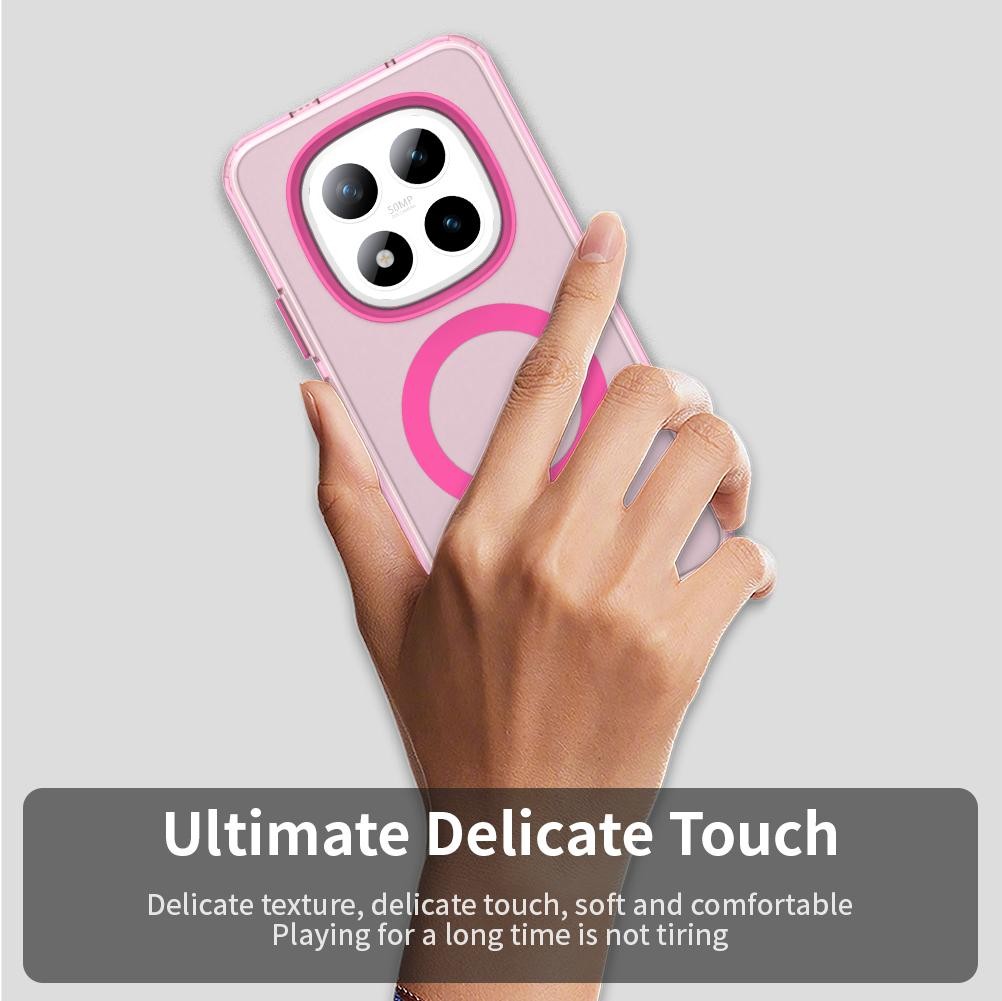 Xiaomi Redmi Note 15 Pro+ 5G Candy Hybrid Pink-Θήκη Σιλικόνης