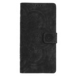 Xiaomi Redmi Note 15 Pro+ 5G Mandala Embossed Frosted Black-Θήκη Βιβλίο