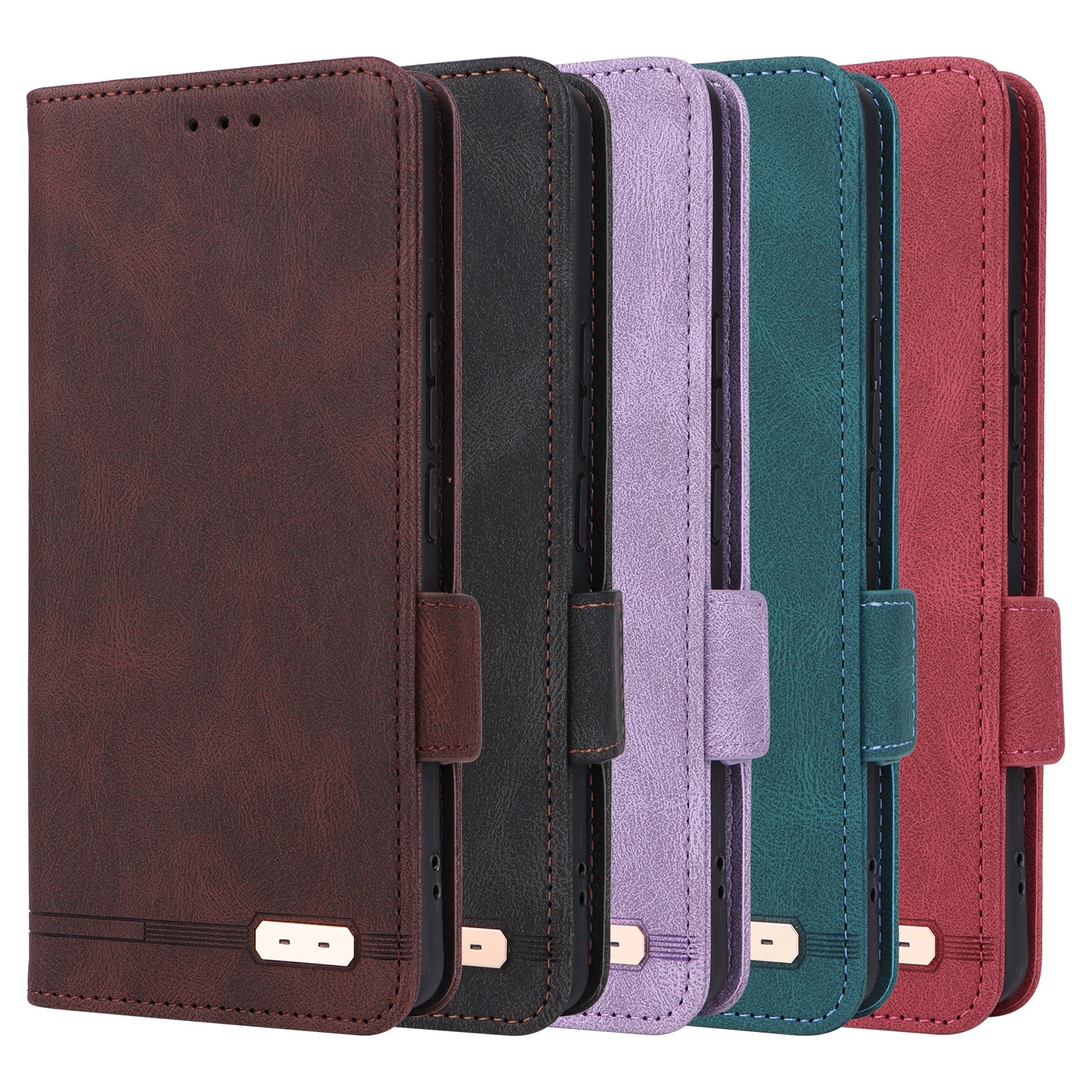 Xiaomi Redmi Note 15 5G / 4G/ Poco M8 5G Magnetic Clasp Leather Green-Θήκη Βιβλίο