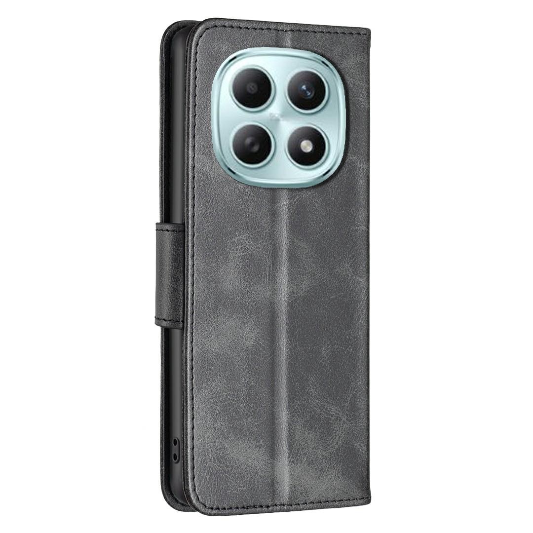 Binfen Xiaomi Redmi Note 15 Pro 4G Lambskin Texture Pure Color Flip Leather Black-Θήκη Βιβλίο