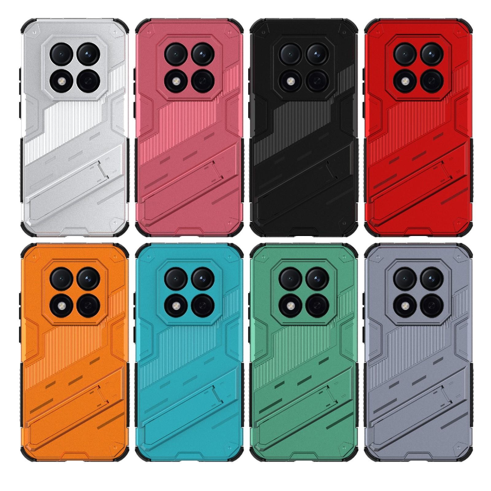 Xiaomi Redmi Note 15 Pro 5G Punk Armor 2 in 1 PC + TPU with Holder Black-Θήκη Σκληρή