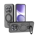 Xiaomi Redmi Note 15 Pro 5G Ring Shield MagSafe TPU with 360 Degree Rotating Holder Black-Θήκη Σκληρή