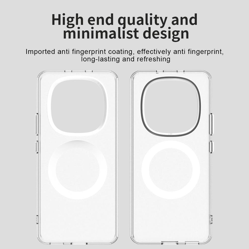 Xiaomi Redmi Note 15 5G / 4G Candy Magsafe PC Hybrid TPU White-Θήκη Σιλικόνης