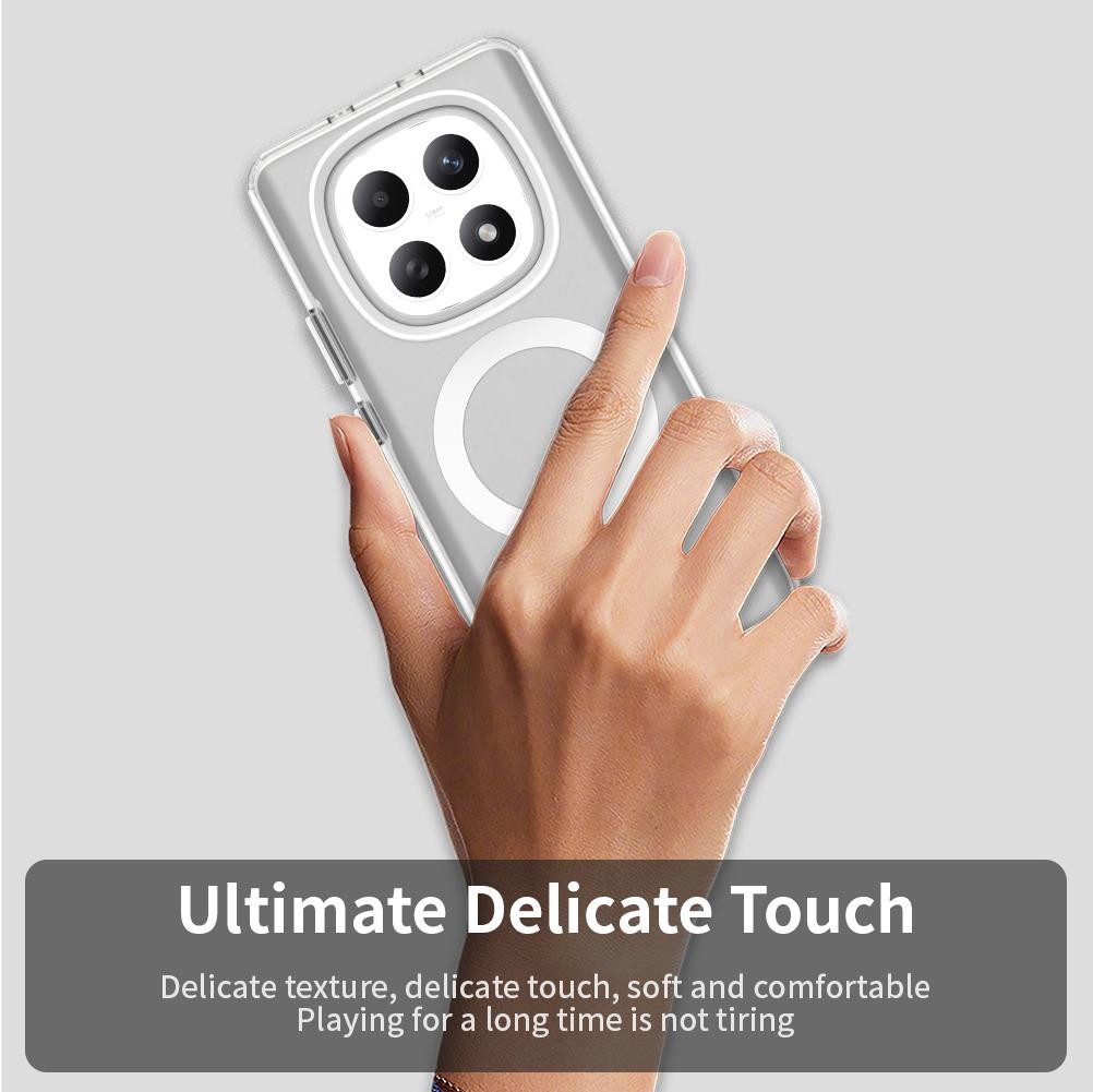 Xiaomi Redmi Note 15 5G / 4G Candy Magsafe PC Hybrid TPU White-Θήκη Σιλικόνης