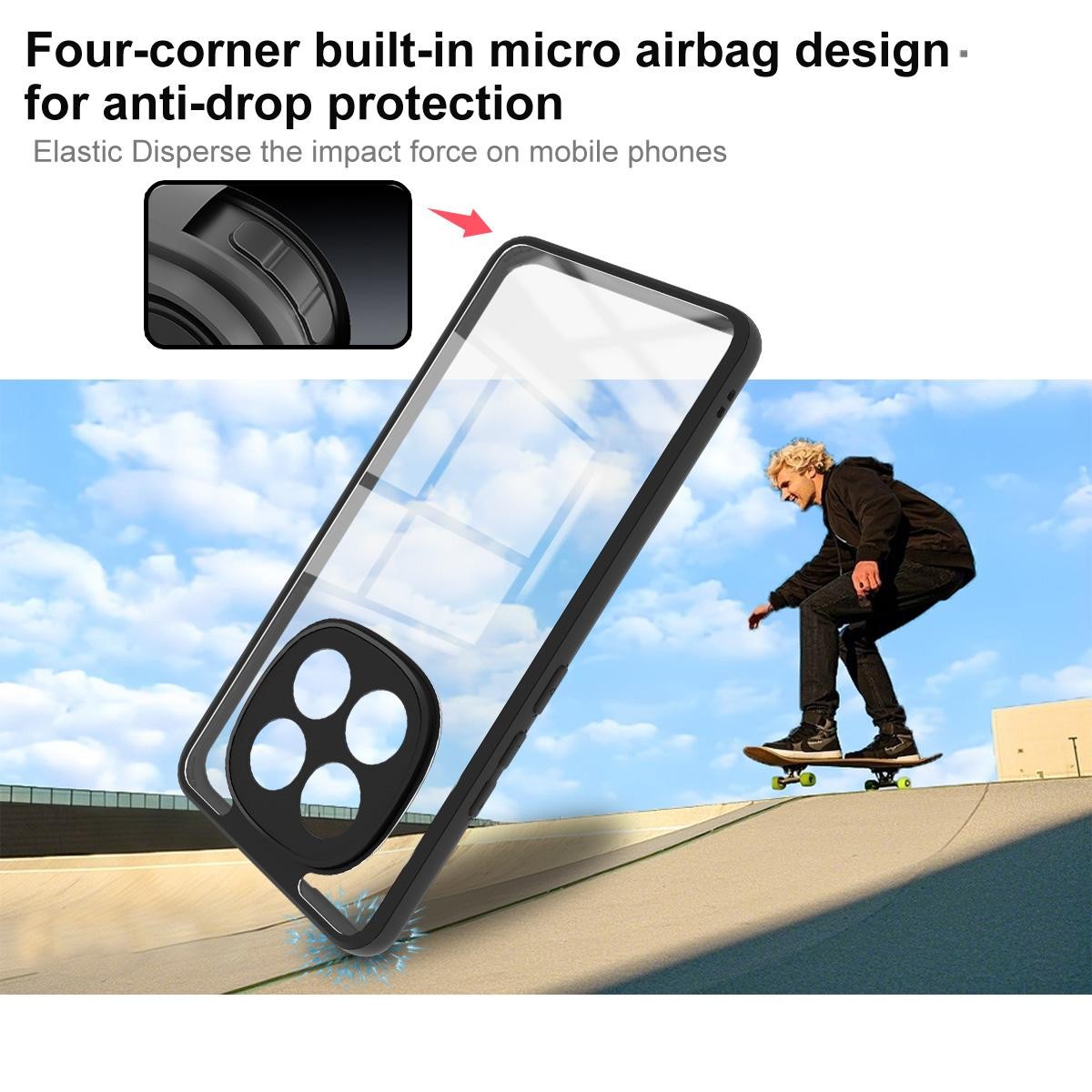 Imak Xiaomi Redmi Note 15 4G/5G Series Four-corner Airbag Shockproof -Θήκη Σιλικόνης