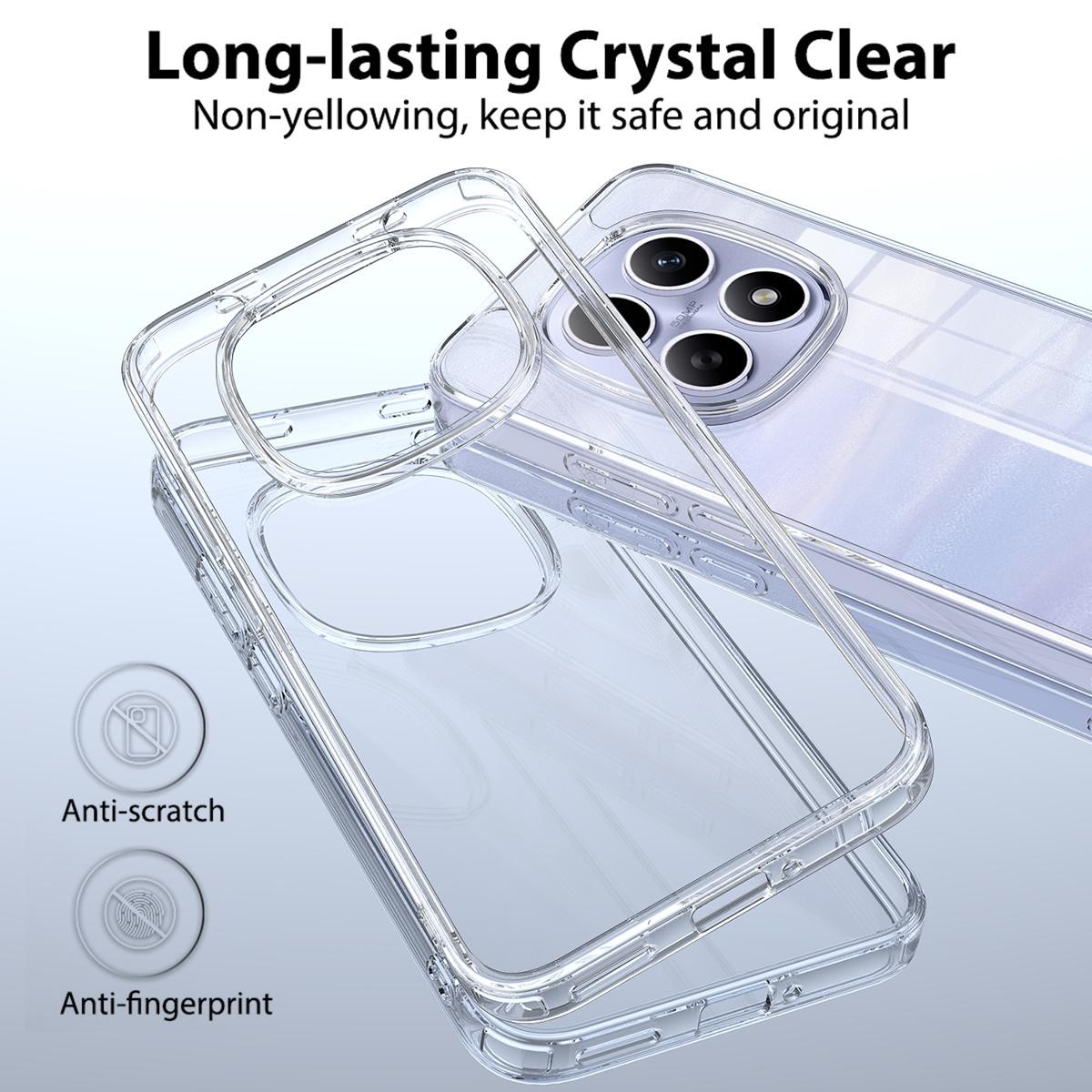 Xiaomi Redmi Note 15 5G / Poco M8 5G Scratchproof Acrylic TPU Transparent-Θήκη Σιλικόνης