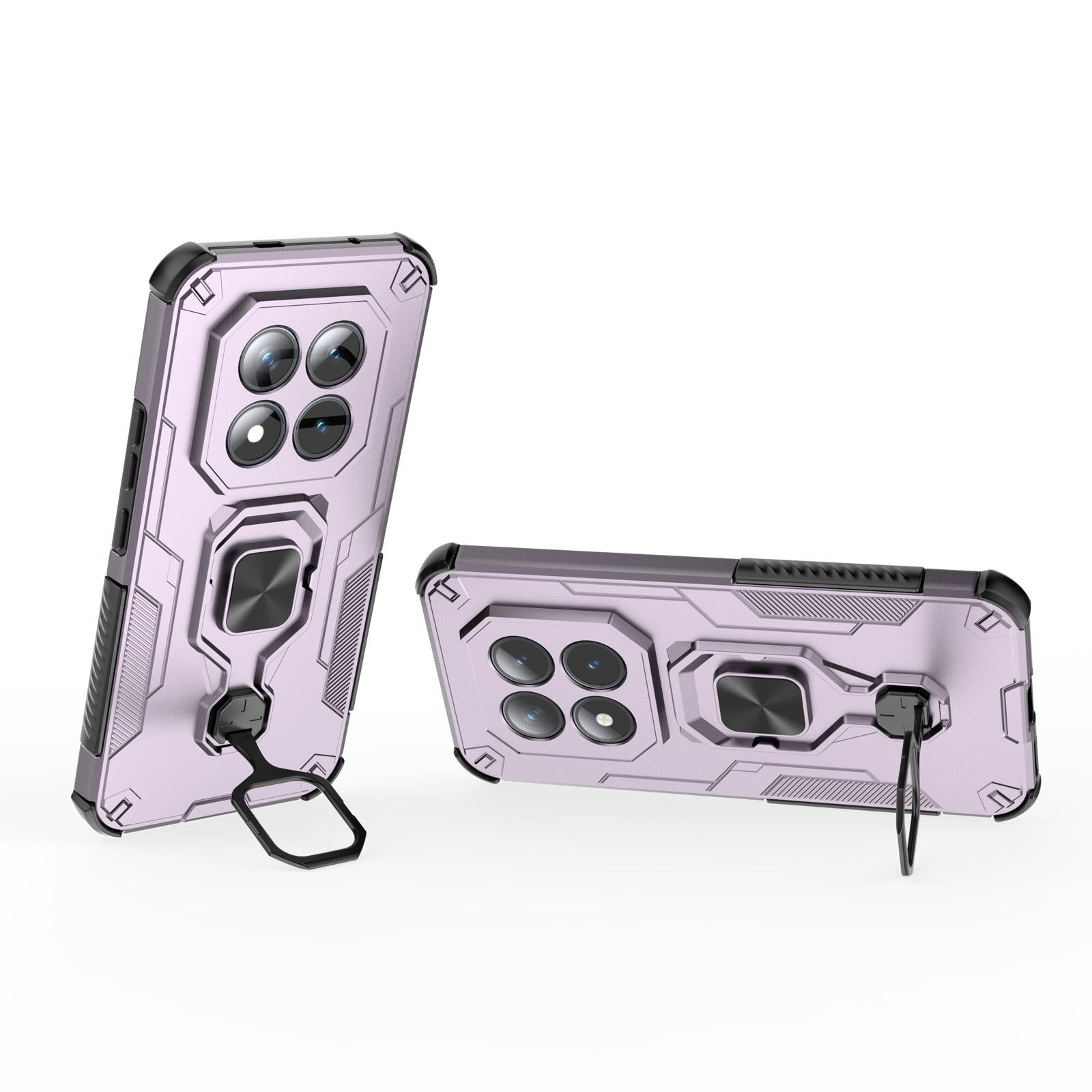 Xiaomi Redmi Note 15 Pro+ 5G Metal Kickstand TPU Hybrid PC Purple-Θήκη Σκληρή