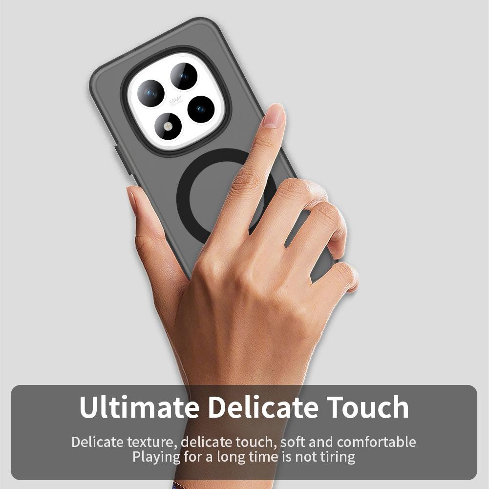 Xiaomi Redmi Note 15 Pro+ 5G Candy Magsafe PC Hybrid TPU Black-Θήκη Σιλικόνης