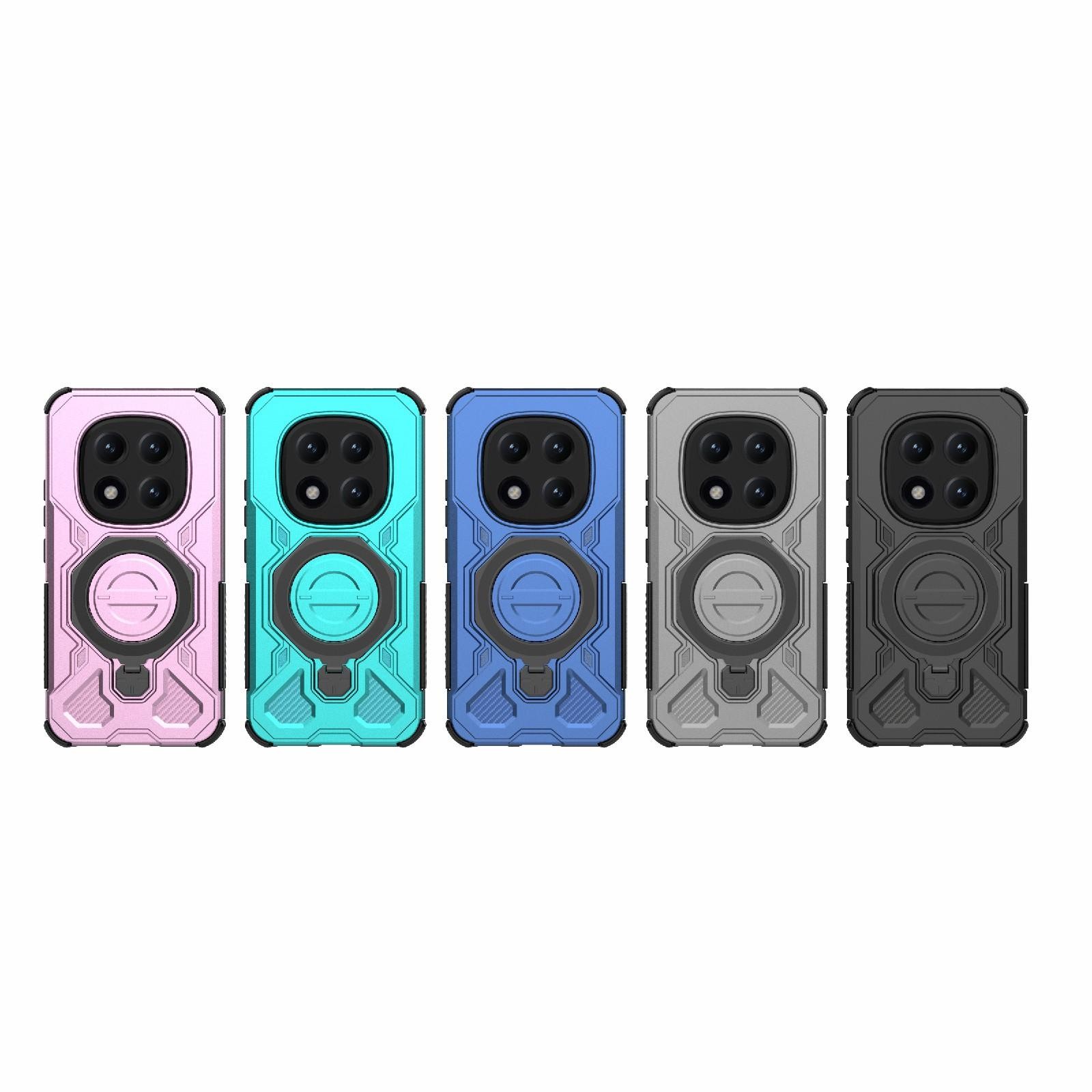 Xiaomi Redmi Note 15 Pro+ 5G Solid Color MagSafe Magnetic TPU+PC Pink-Θήκη Σκληρή