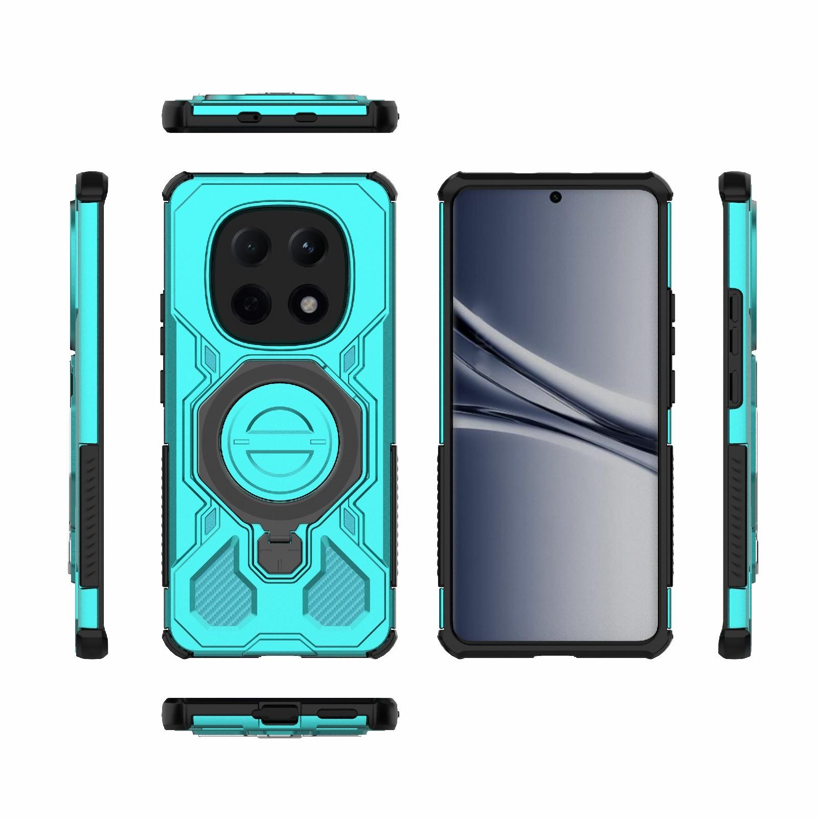Xiaomi Redmi Note 15 5G Solid Color MagSafe Magnetic TPU+PC Lake Blue-Θήκη Σκληρή