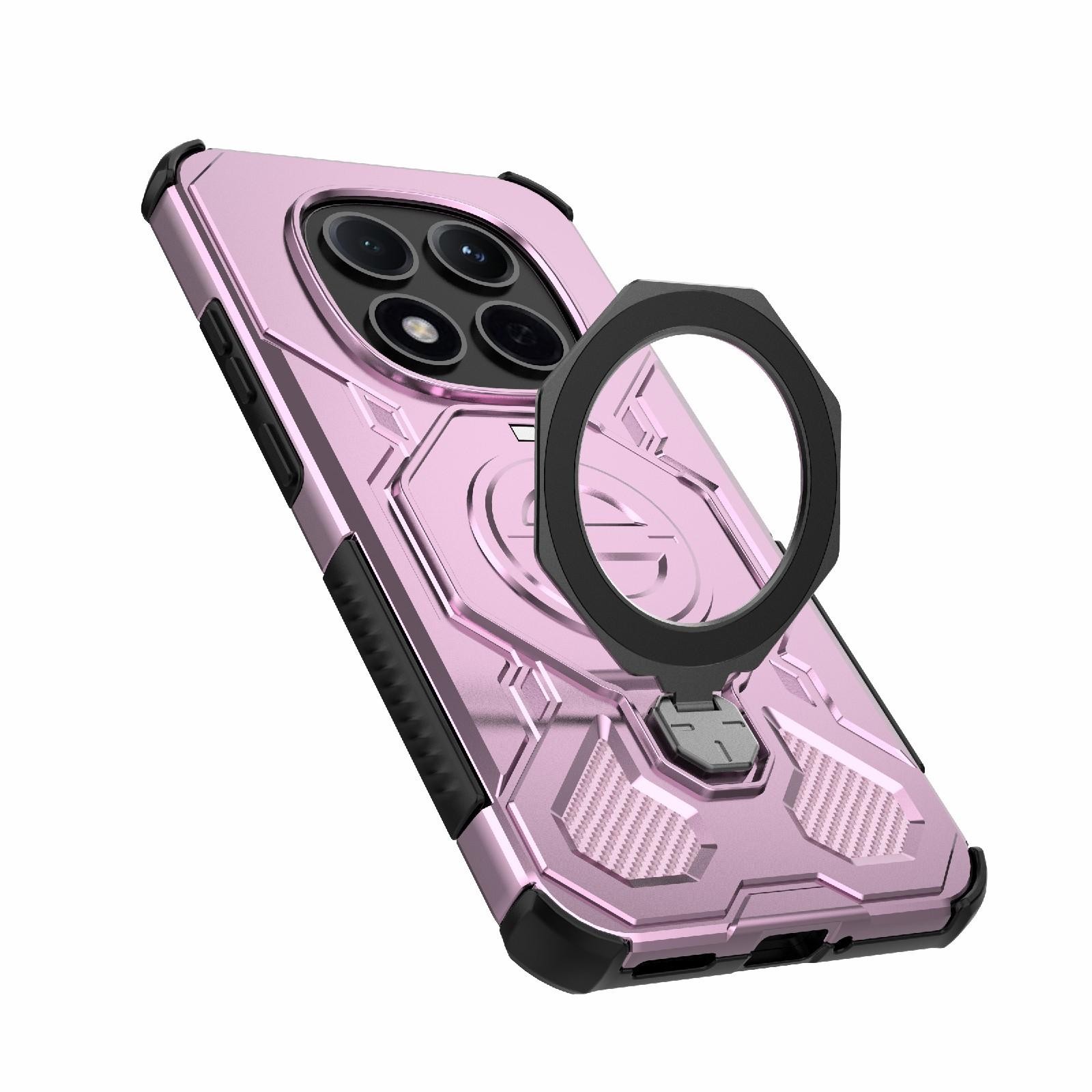 Xiaomi Redmi Note 15 Pro 5G Solid Color MagSafe Magnetic TPU+PC Pink-Θήκη Σκληρή