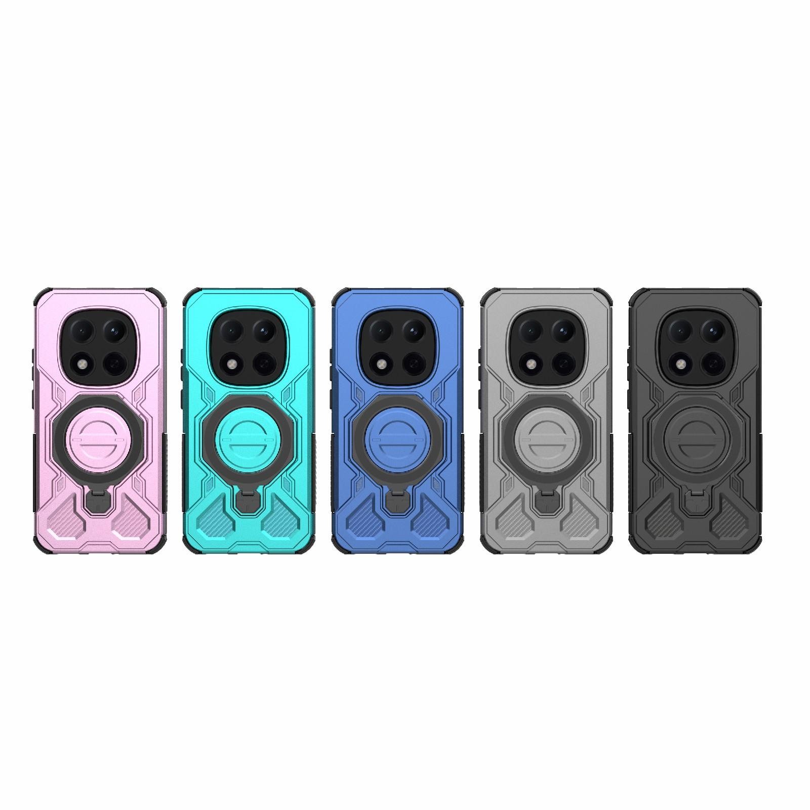Xiaomi Redmi Note 15 Pro 5G Solid Color MagSafe Magnetic TPU+PC Pink-Θήκη Σκληρή