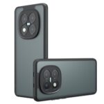 Xiaomi Redmi Note 15 5G Armor Precise Hole PC Hybrid TPU rosted Black-Θήκη Σιλικόνης