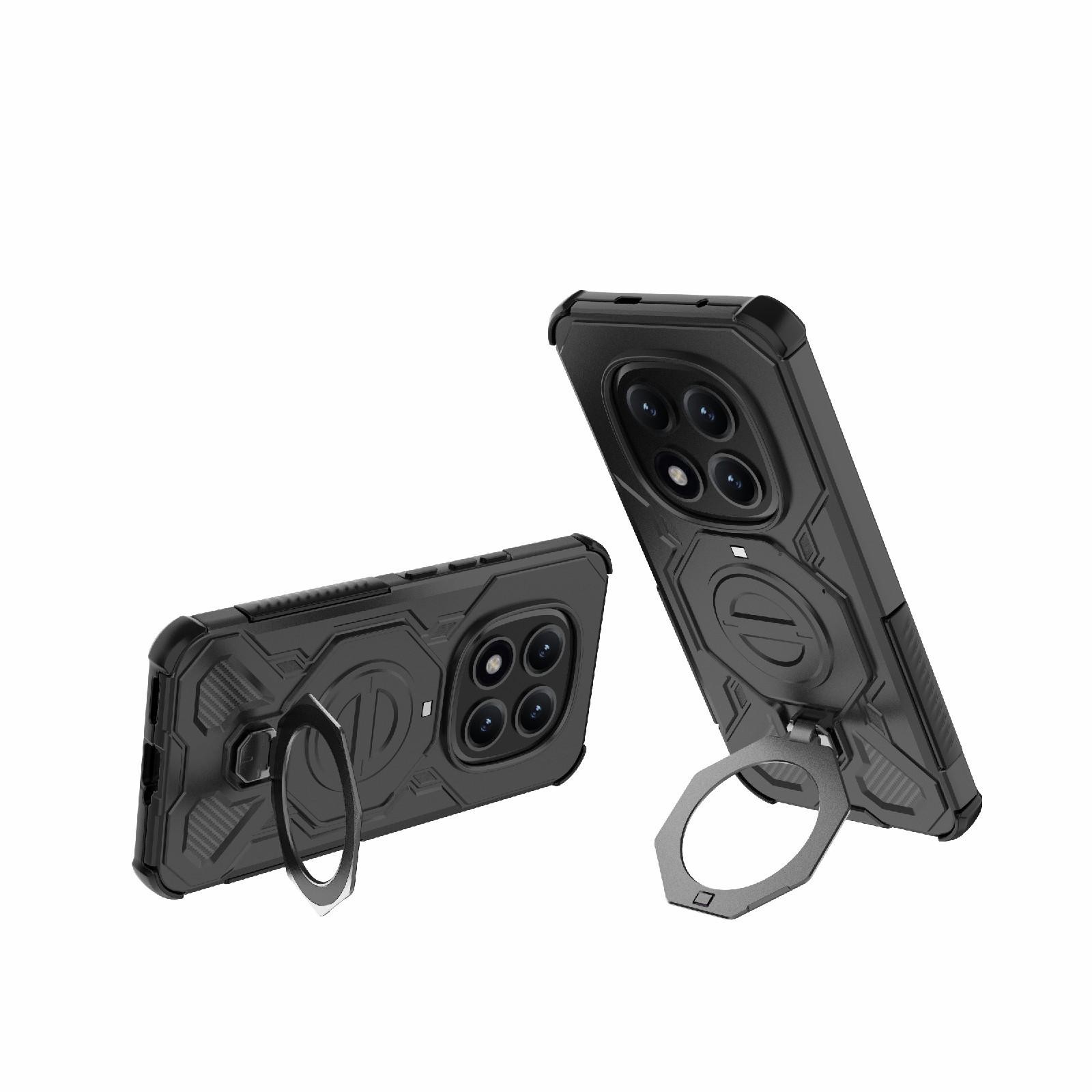 Xiaomi Redmi Note 15 Pro+ 5G Solid Color MagSafe Magnetic TPU+PC Black-Θήκη Σκληρή